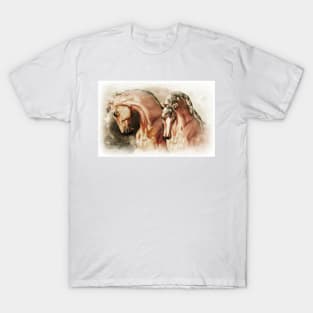 Mirrored Horses T-Shirt